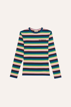 MULTICOLOR STRIPES T-SHIRT