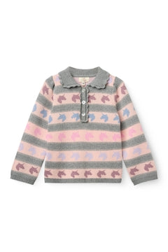 UNICORN PATTERN SWEATER