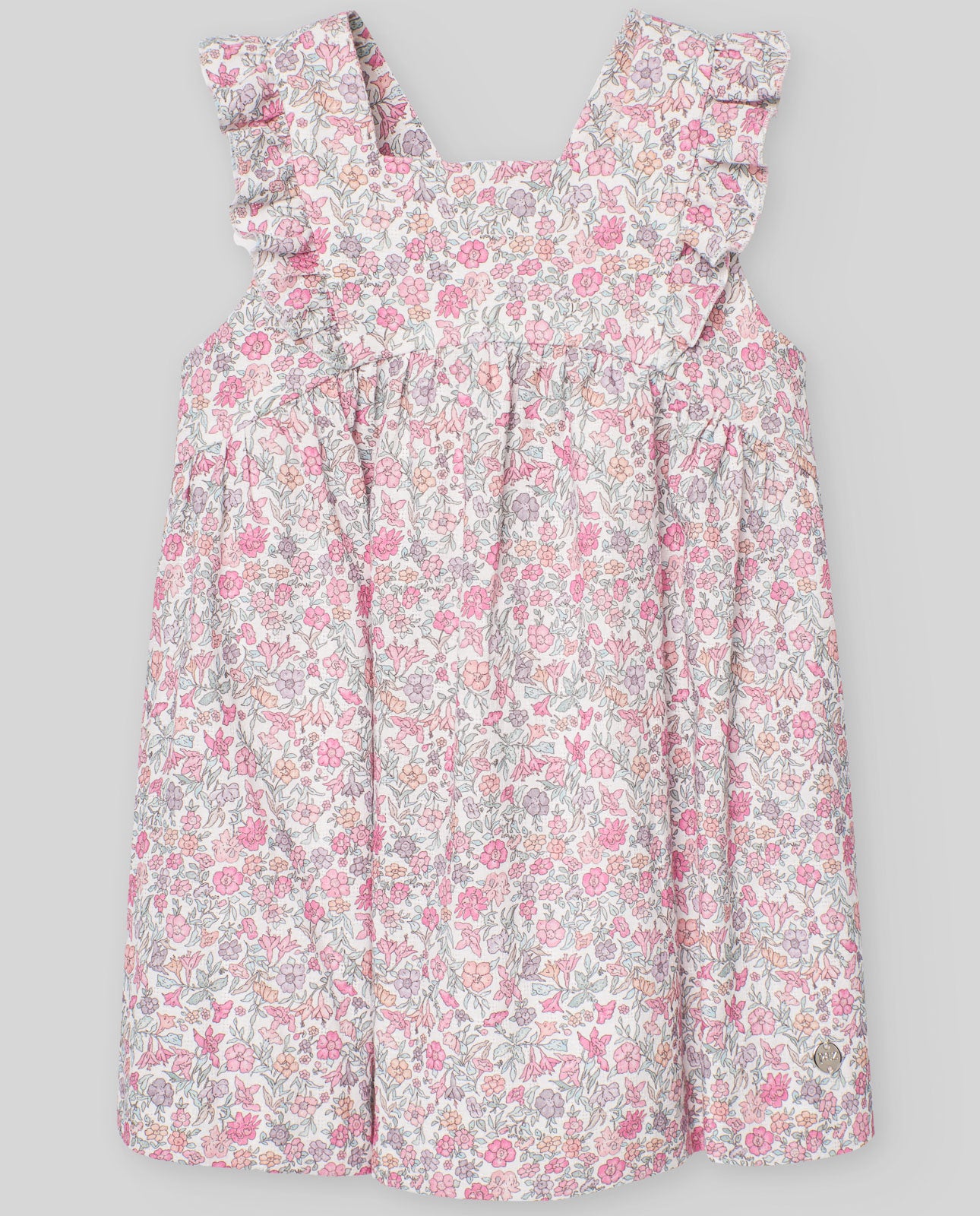 Girl's Flower Print Dress "CLAVEL"