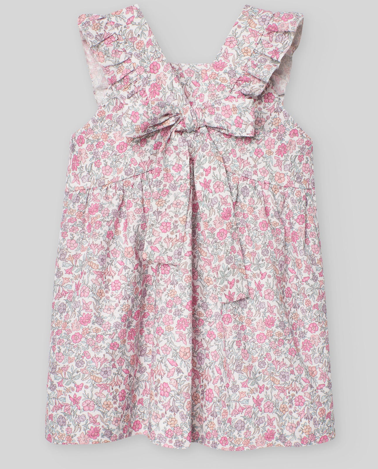 Girl's Flower Print Dress "CLAVEL"