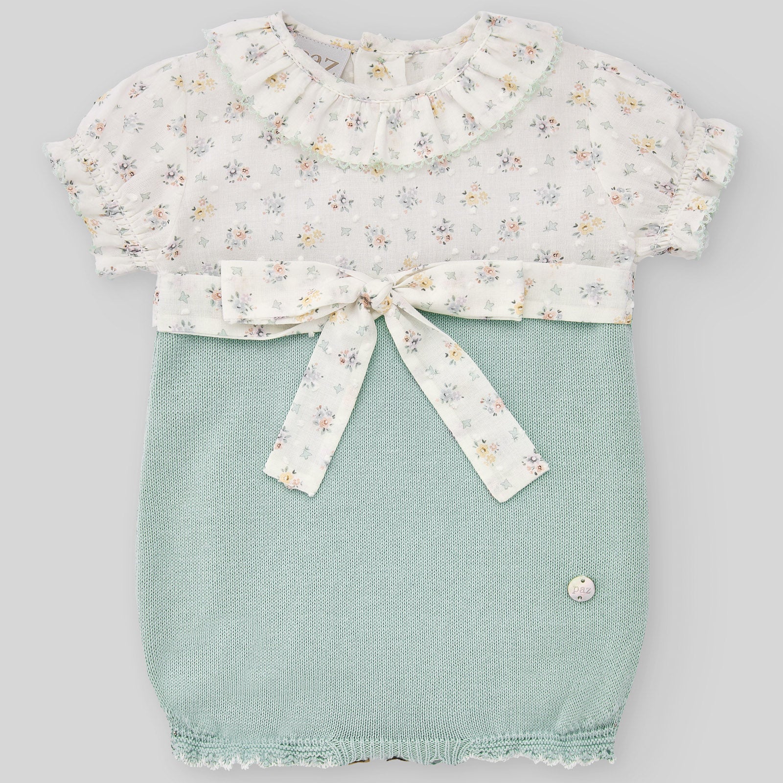 Girl's Knit Romper "Iris"