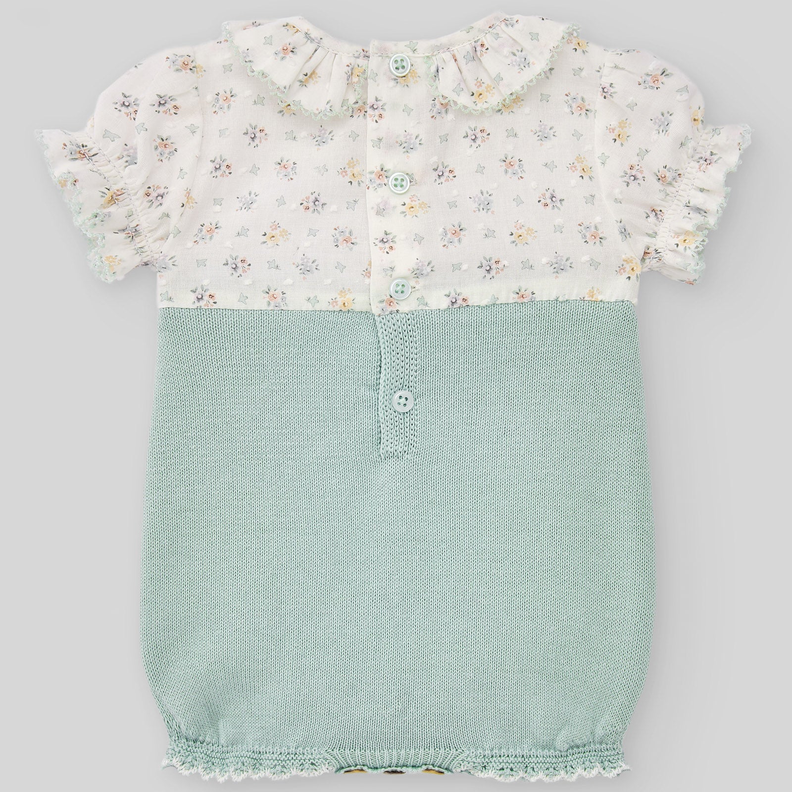 Girl's Knit Romper "Iris"