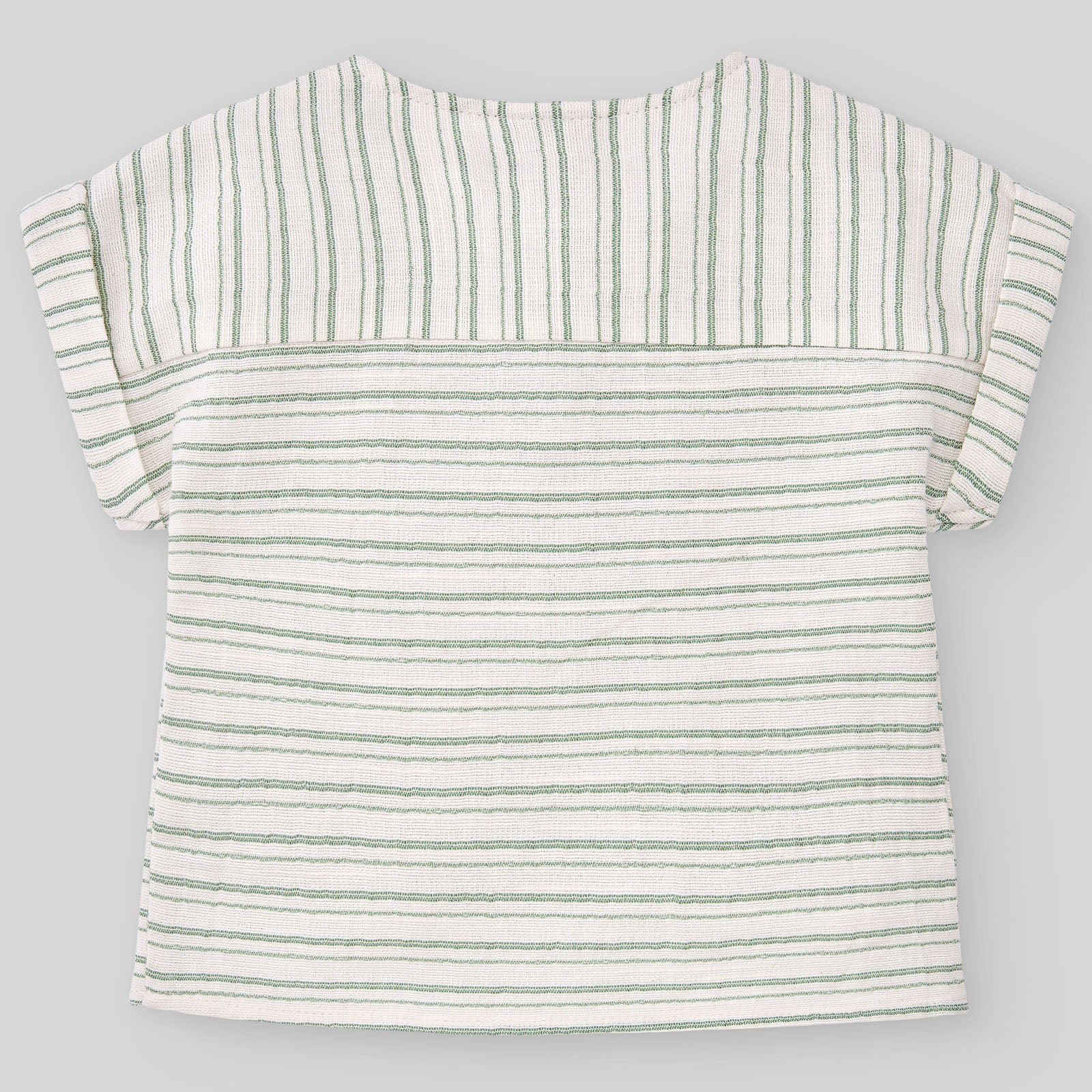 Boy's Strip Shirt and Matching Shorts Set "Valle"