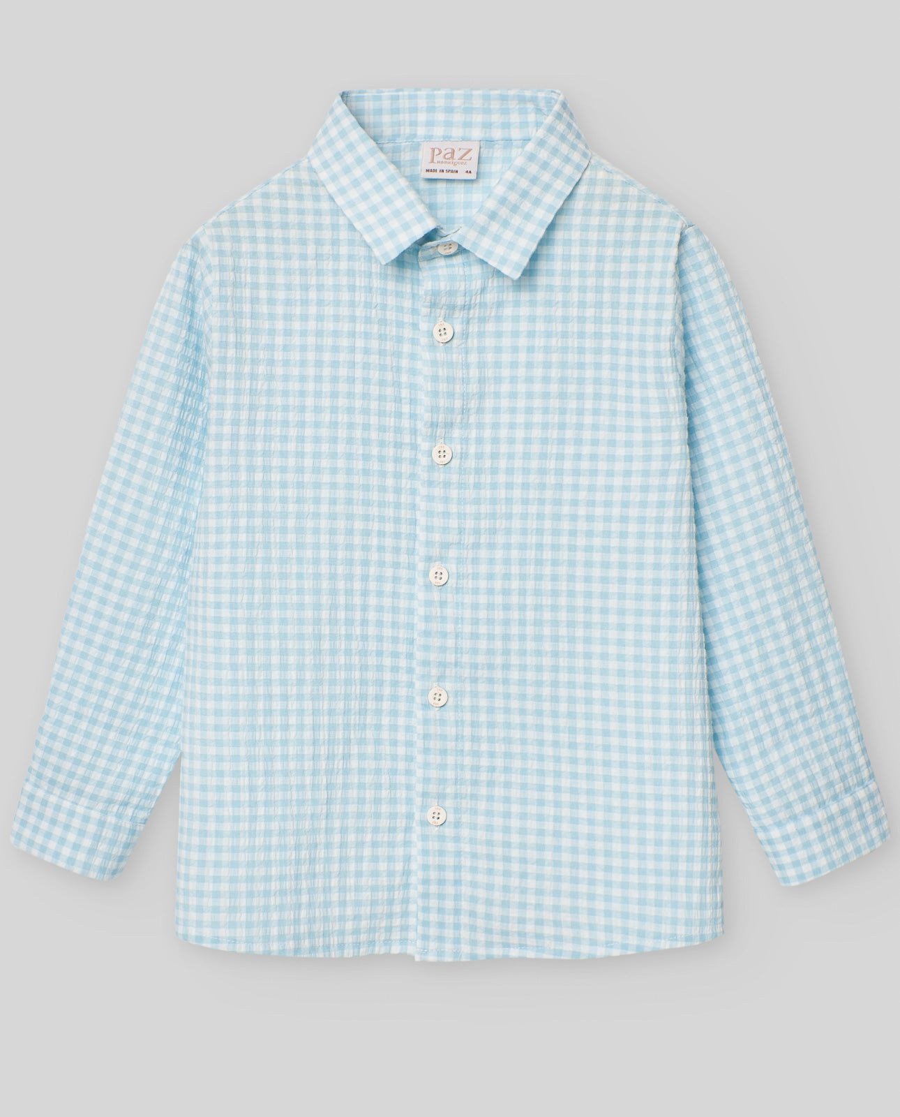 Boy's Checker Shirt "FLOR"