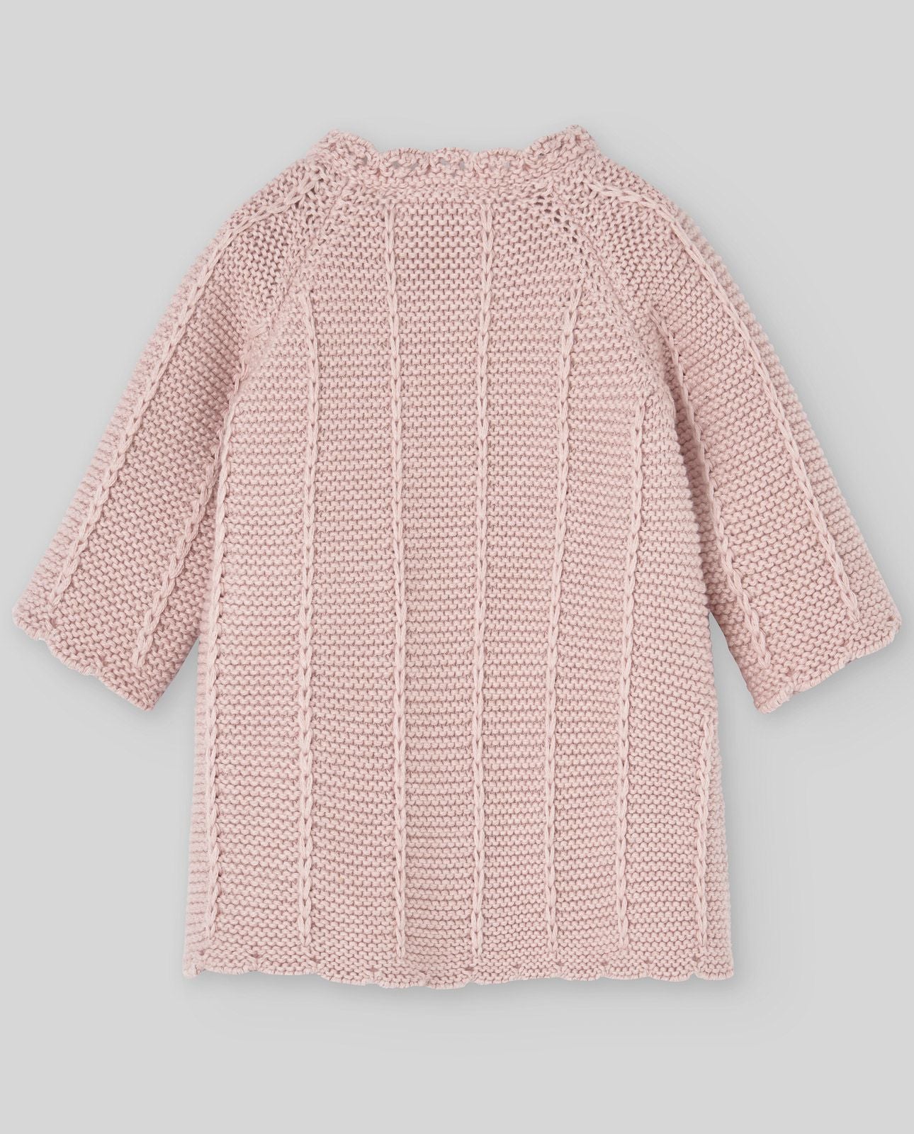 Girl's Knit New Born Coat "Hadas"