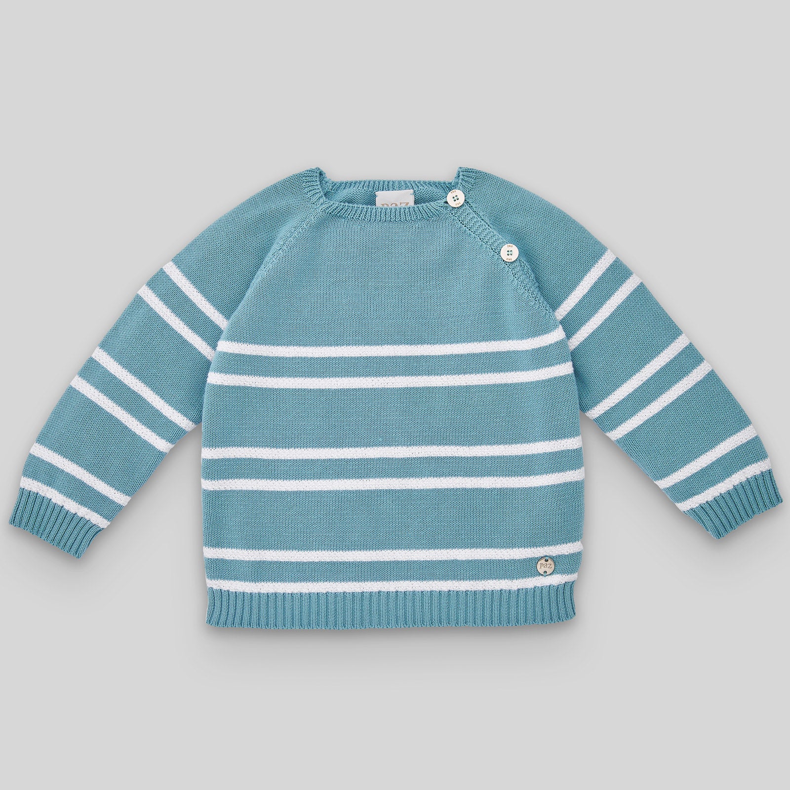 Boy's Knit Pullover "Arcoiris"