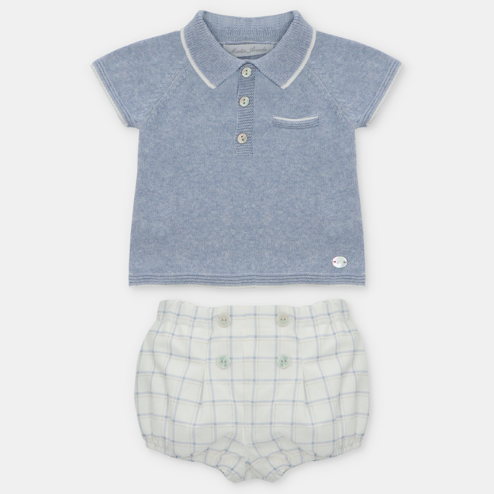 Boy's Set Sweater & Bloomer Arezzo