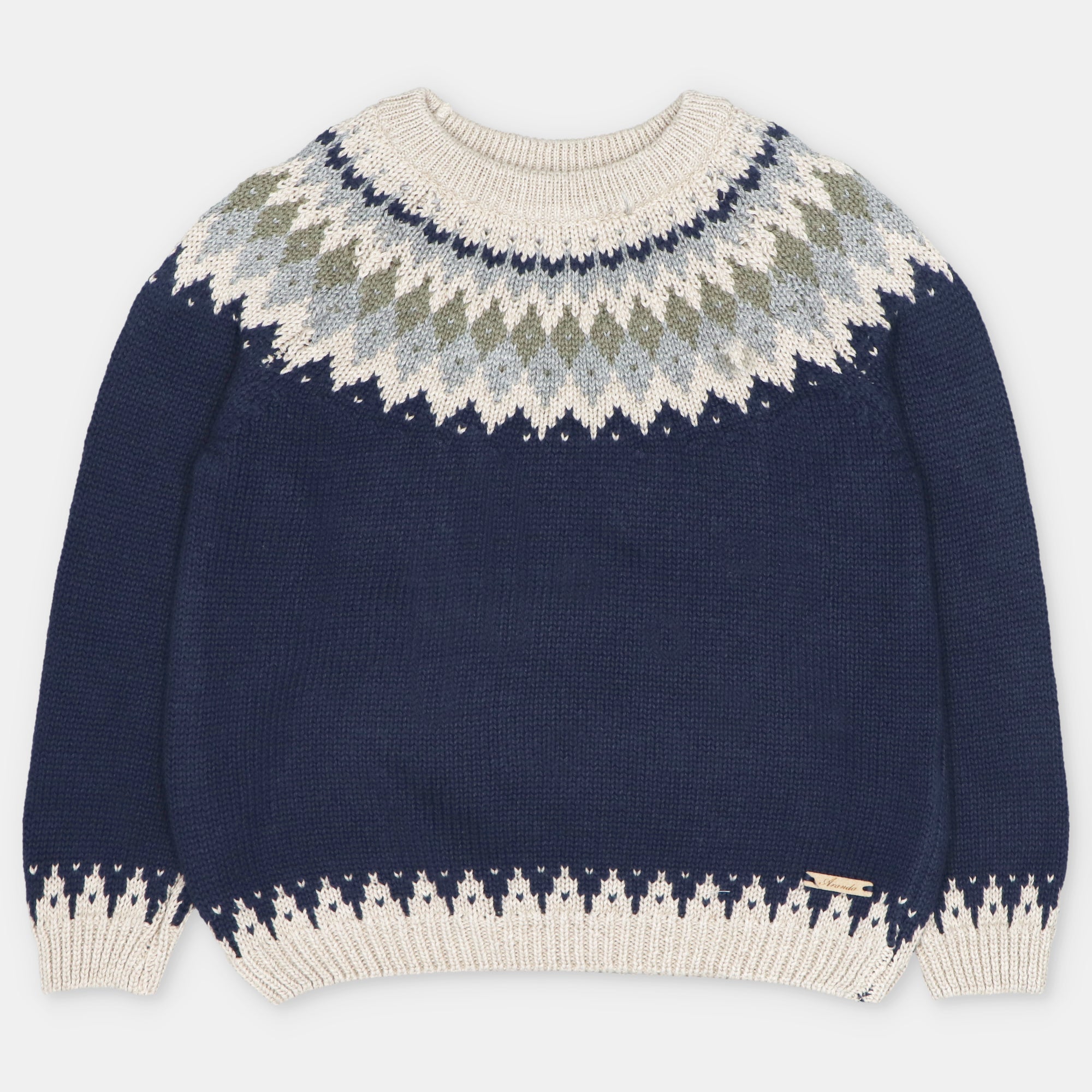 SWEATER W/JACQUARD PRAVIA