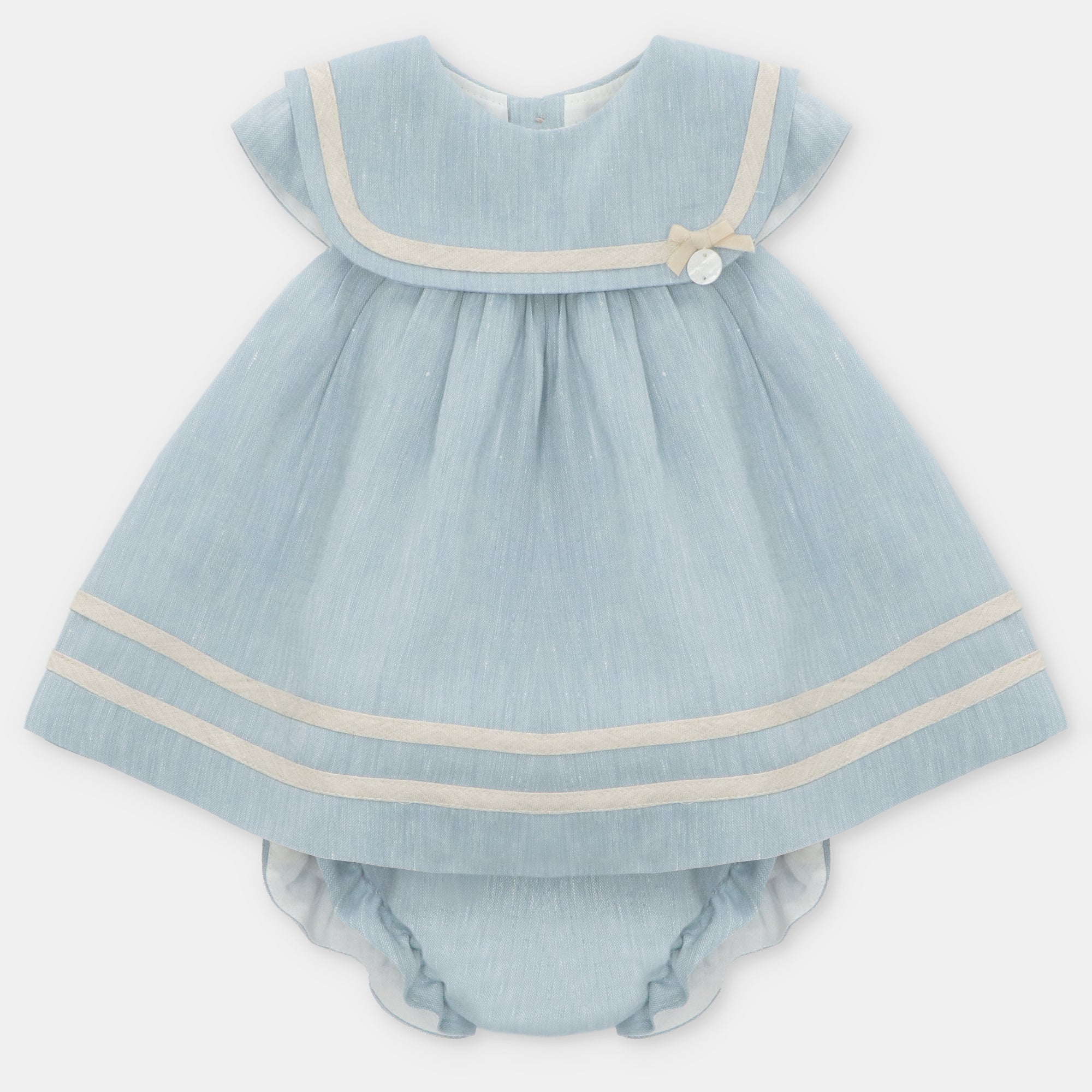 Girl's Set Dress & Bloomer Capri