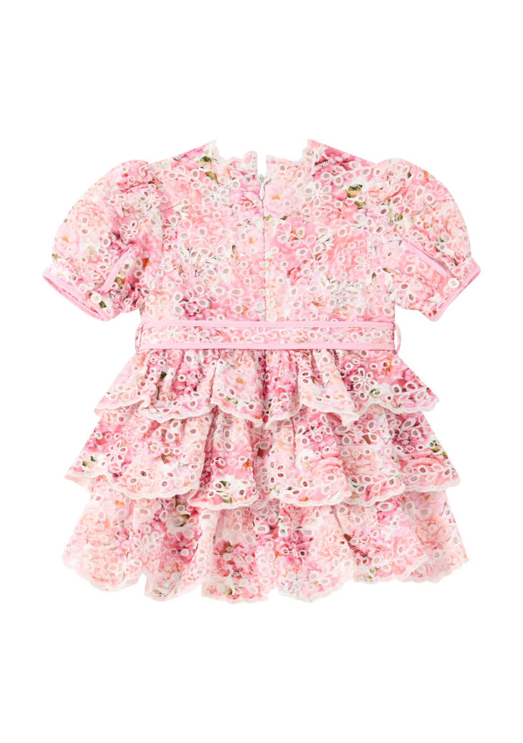 Julietta Cotton Embroidered Mini Dress