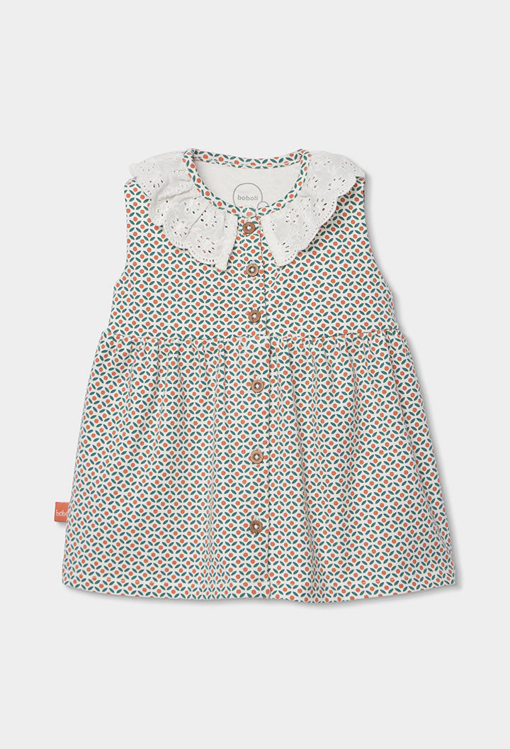 Knit Printed Dress