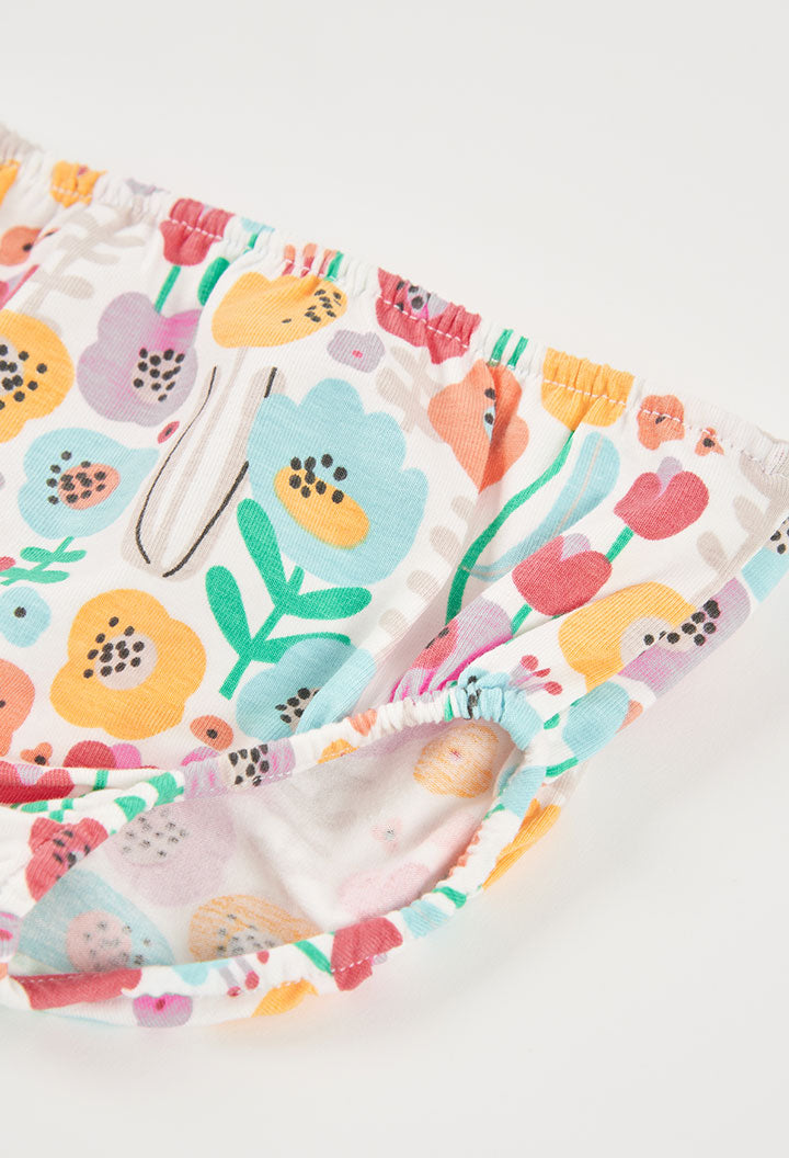 Knit Floral Dress