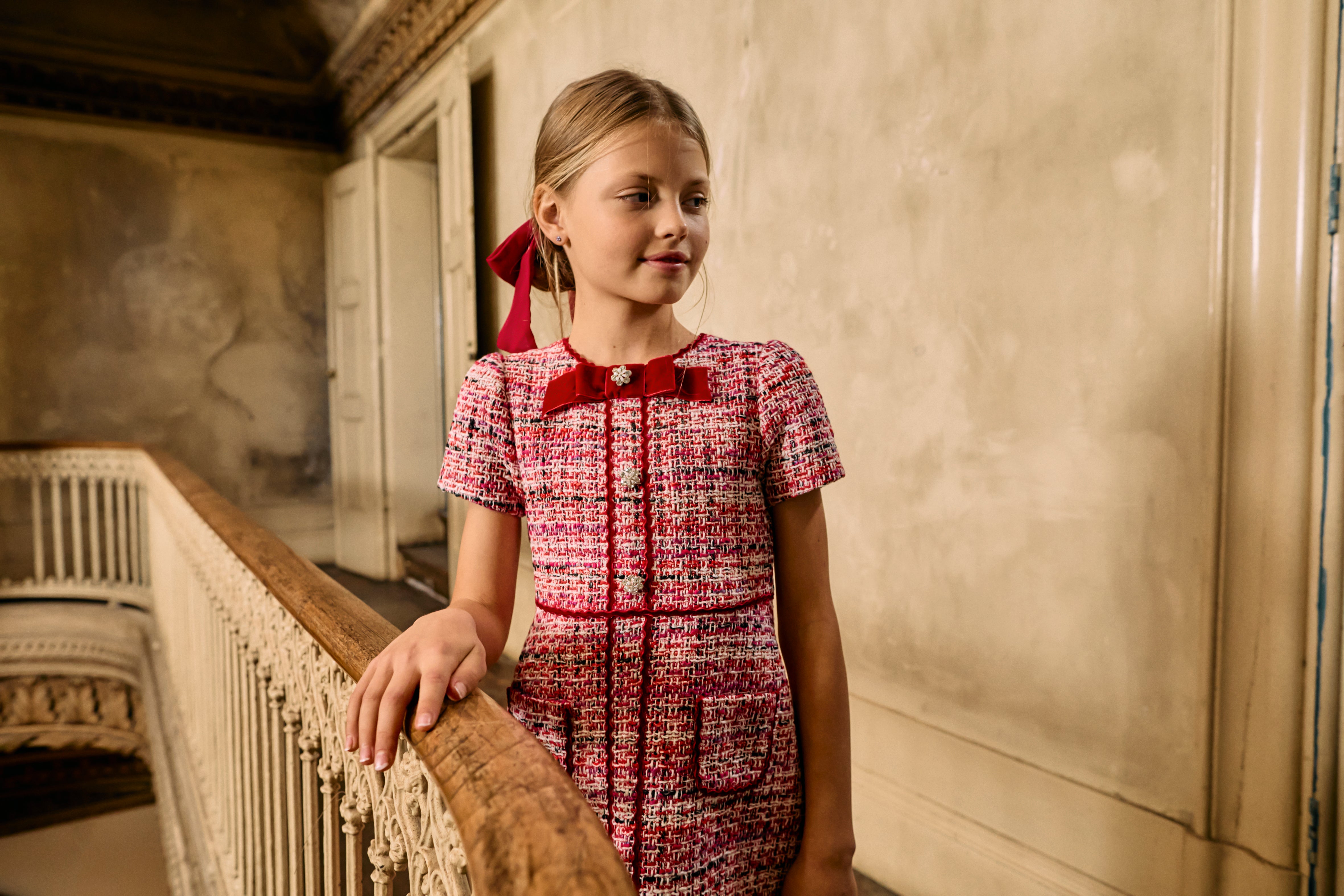 DRESS - MINI GIRL PARTY ROYAL