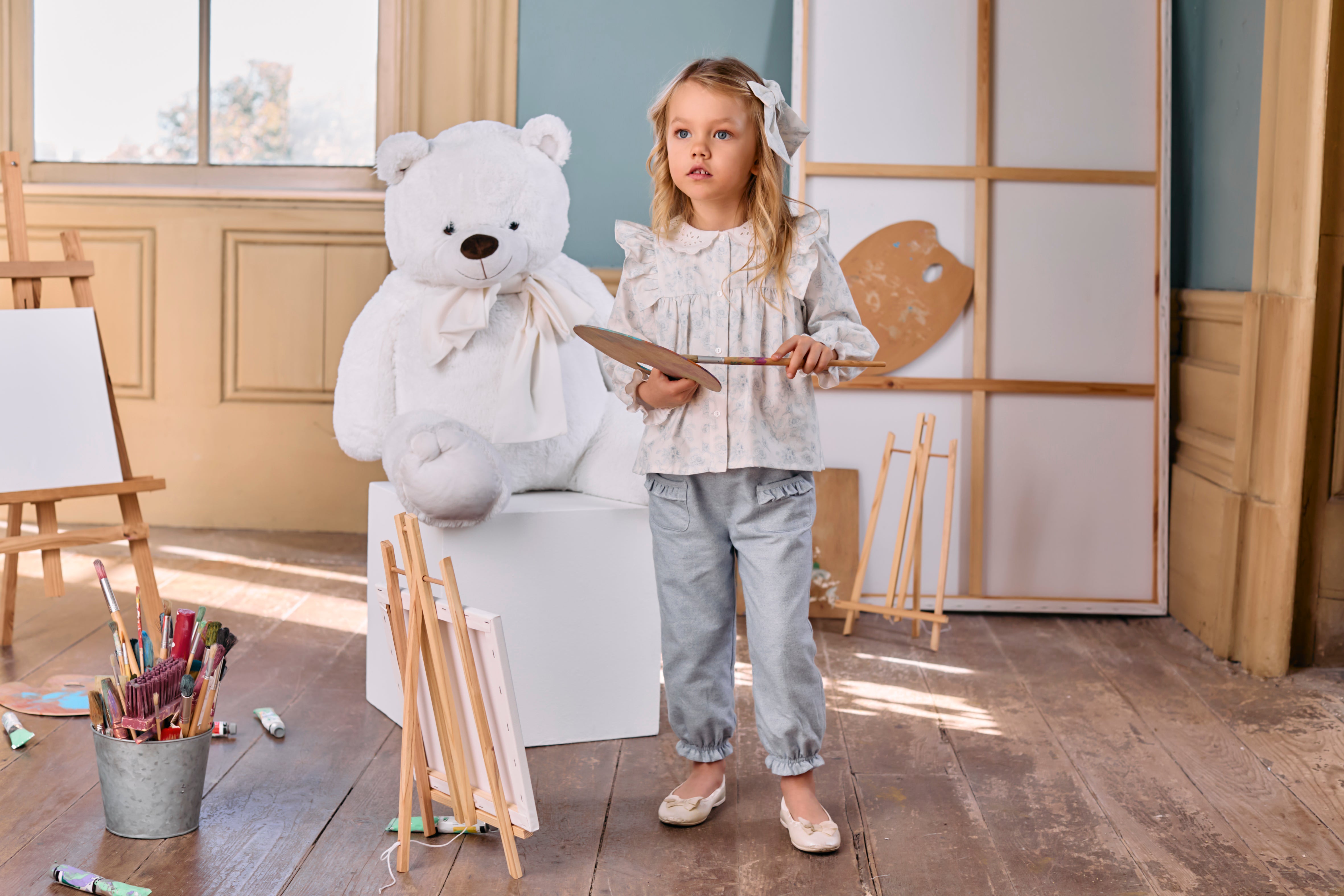 BLOUSE - MINI GIRL COLORS