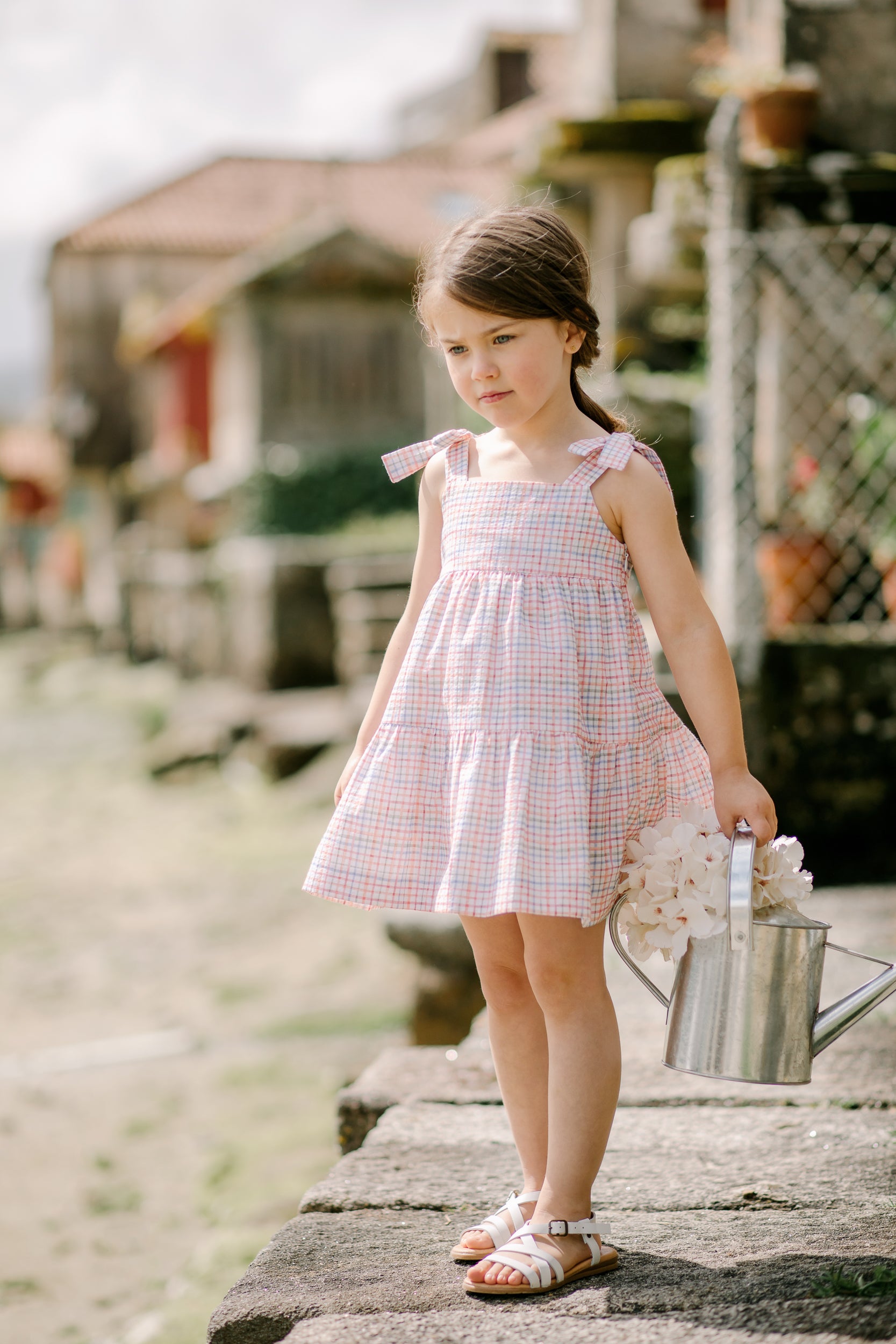 Girl's Plaid Dress