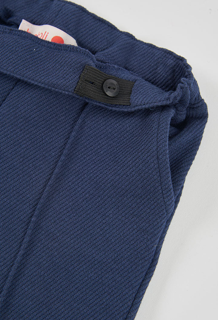 TWILL TROUSERS BLUE
