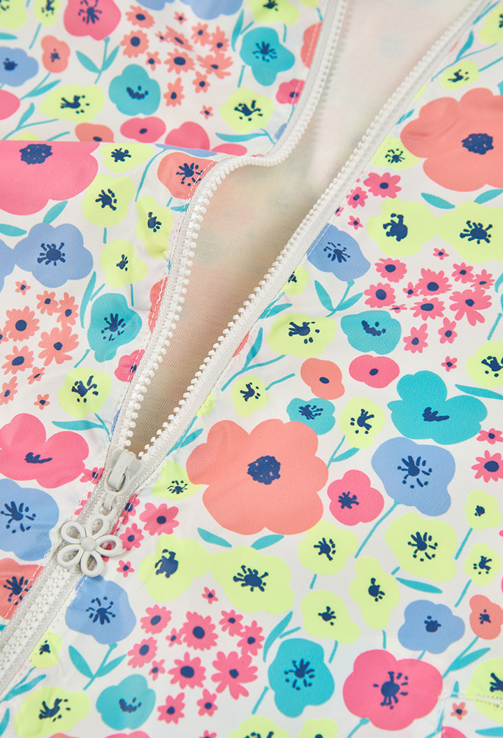 Technical Parka Floral