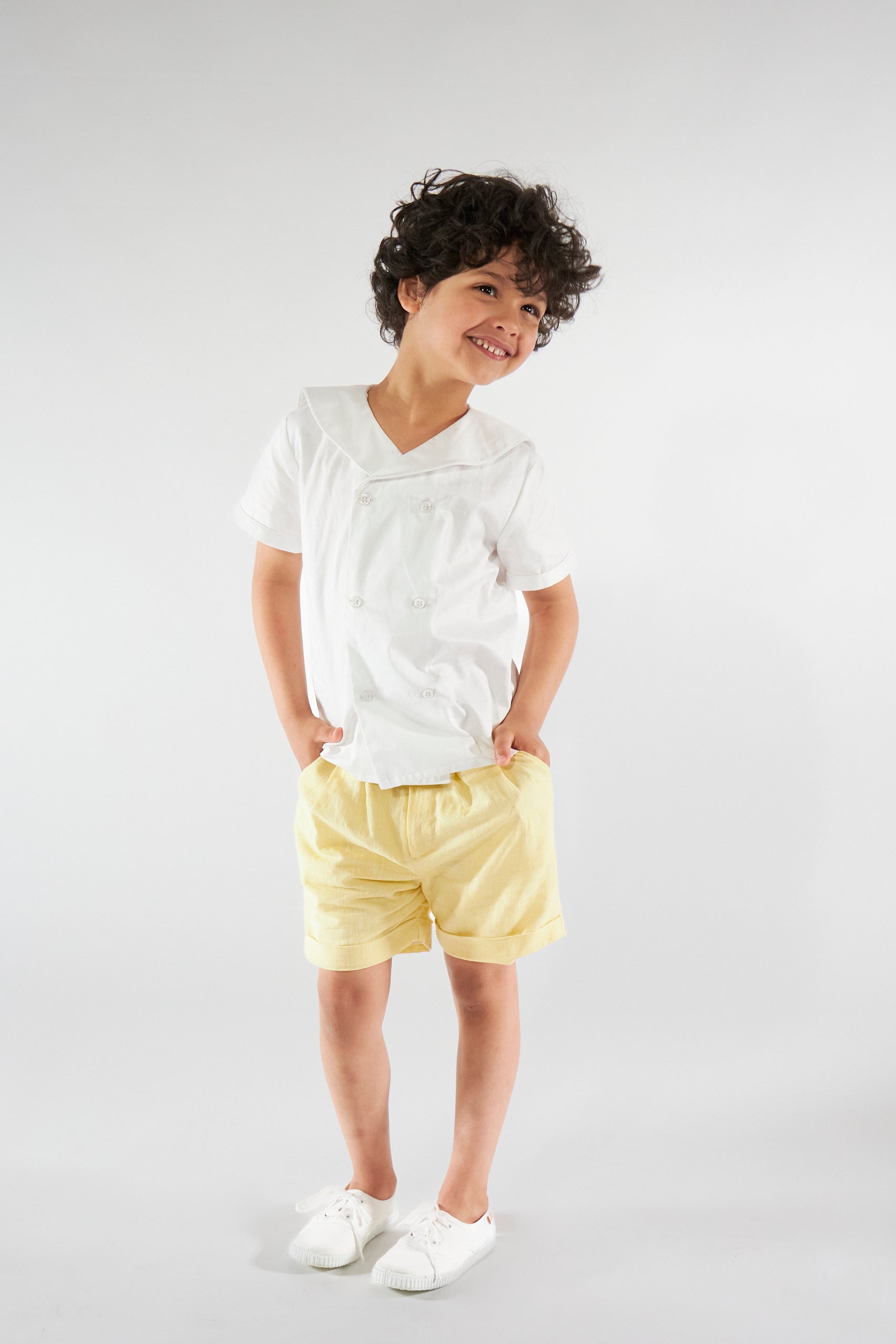 Ambroise Shirt White Piqué