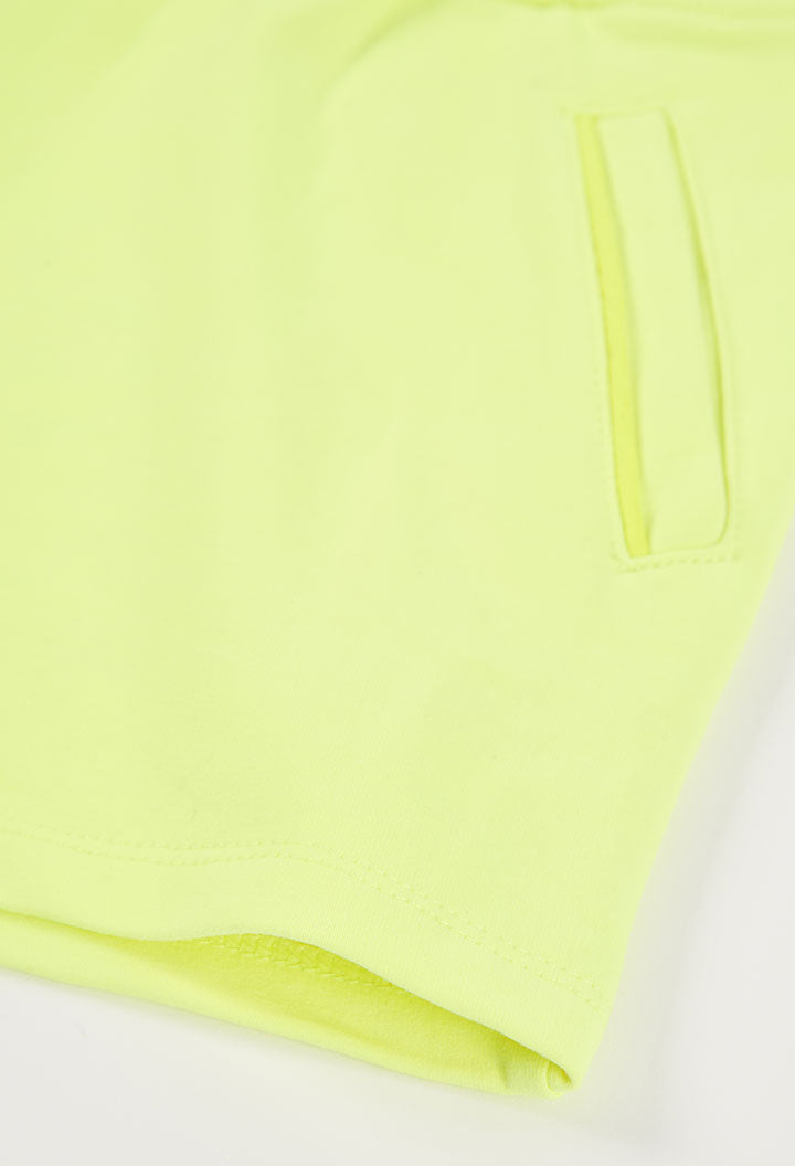 Fluorescent Fleece Shorts