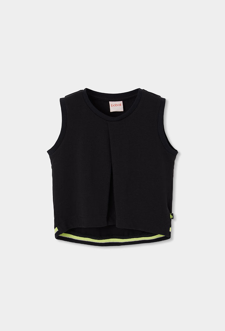 Stretch Knit T-Shirt