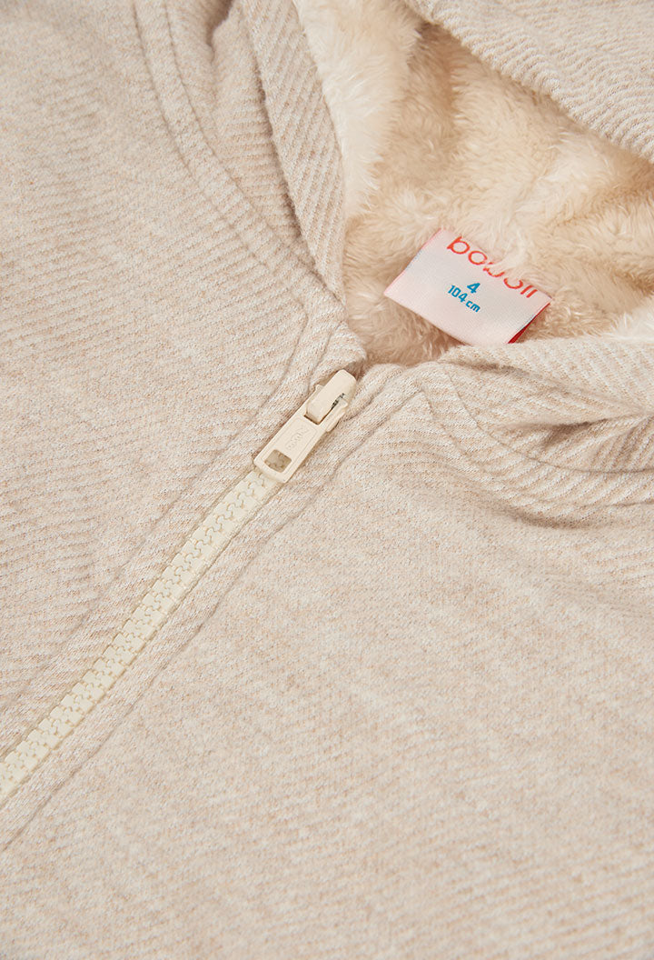 TWILL KNIT JACKET