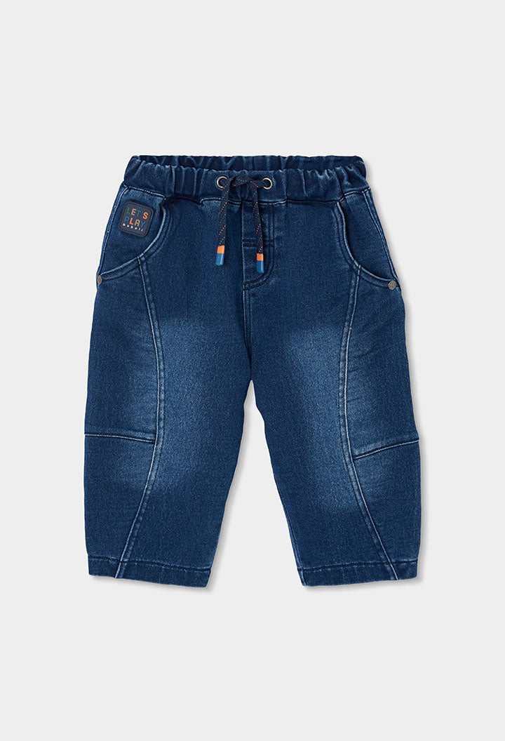 DENIM TROUSERS KNIT FW