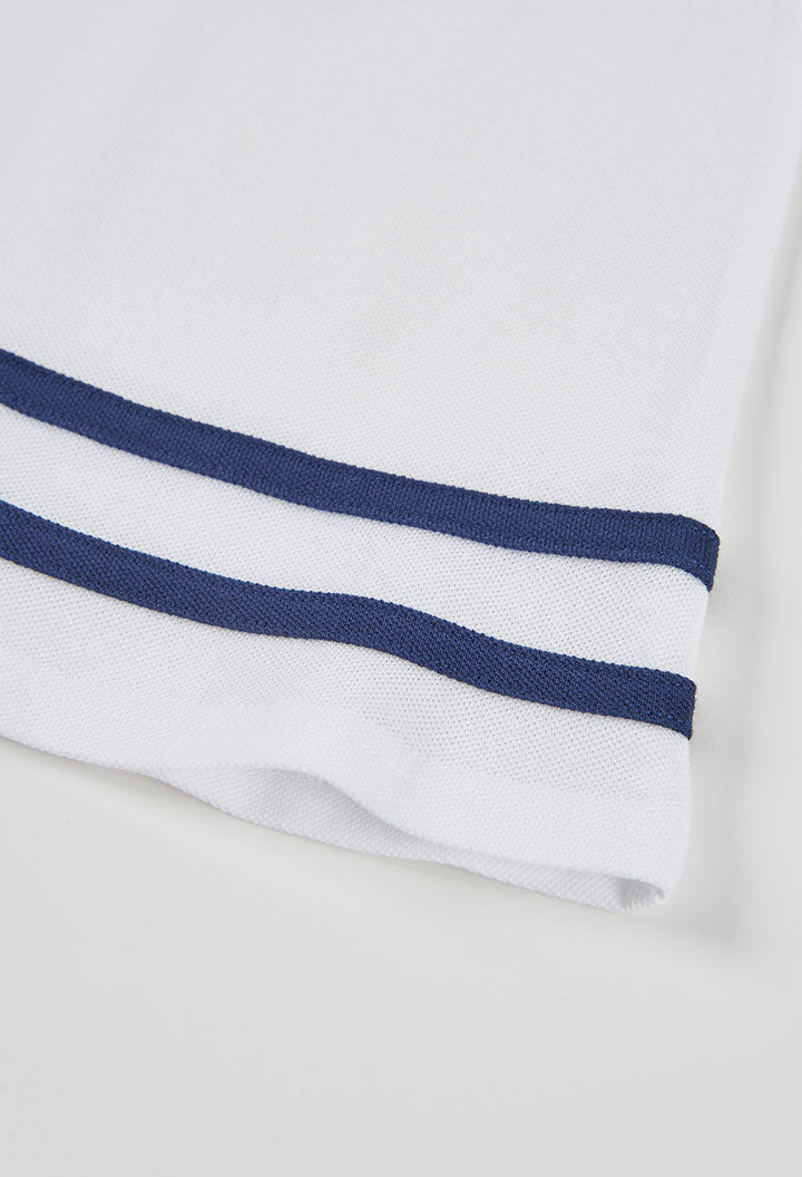 Collar Trim Collar Dress