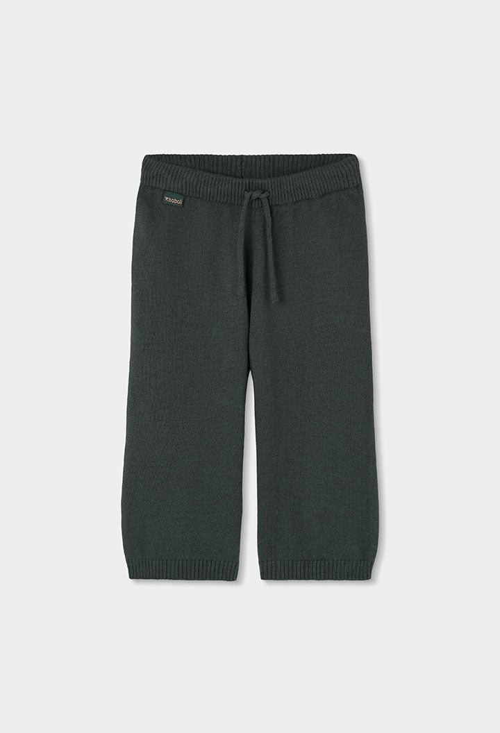 KNIT TROUSERS GRN