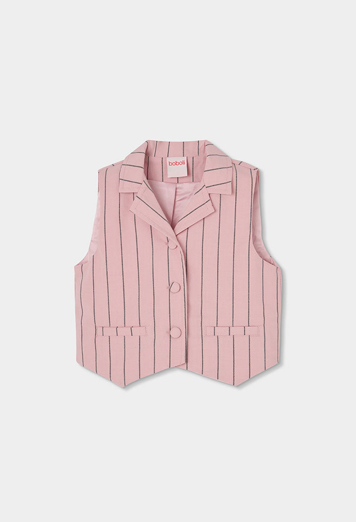 Girls' Striped Vest