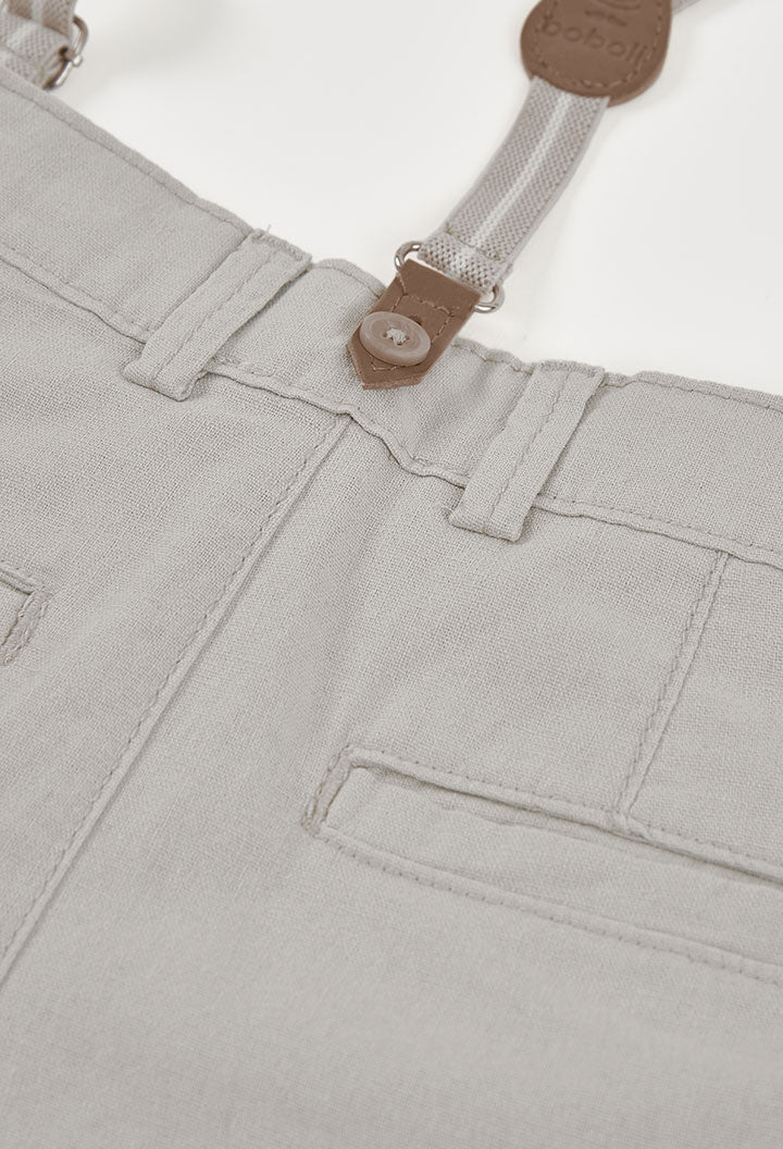 Linen Bermuda Shorts