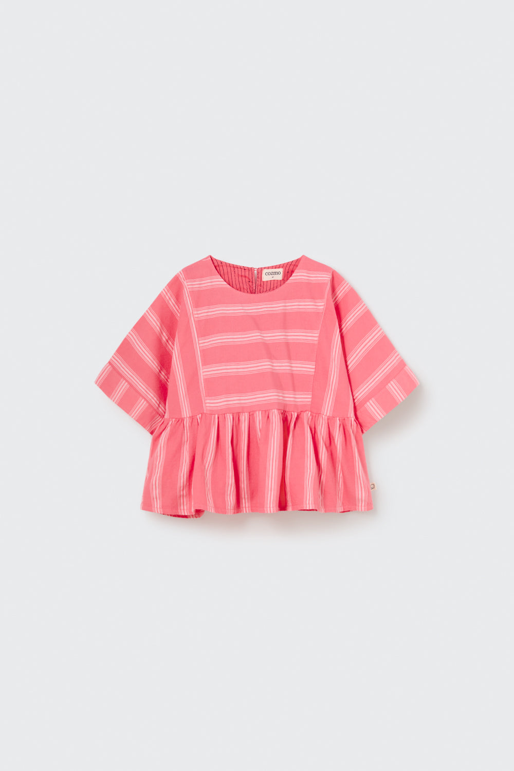 Girl's Organic Striped Top