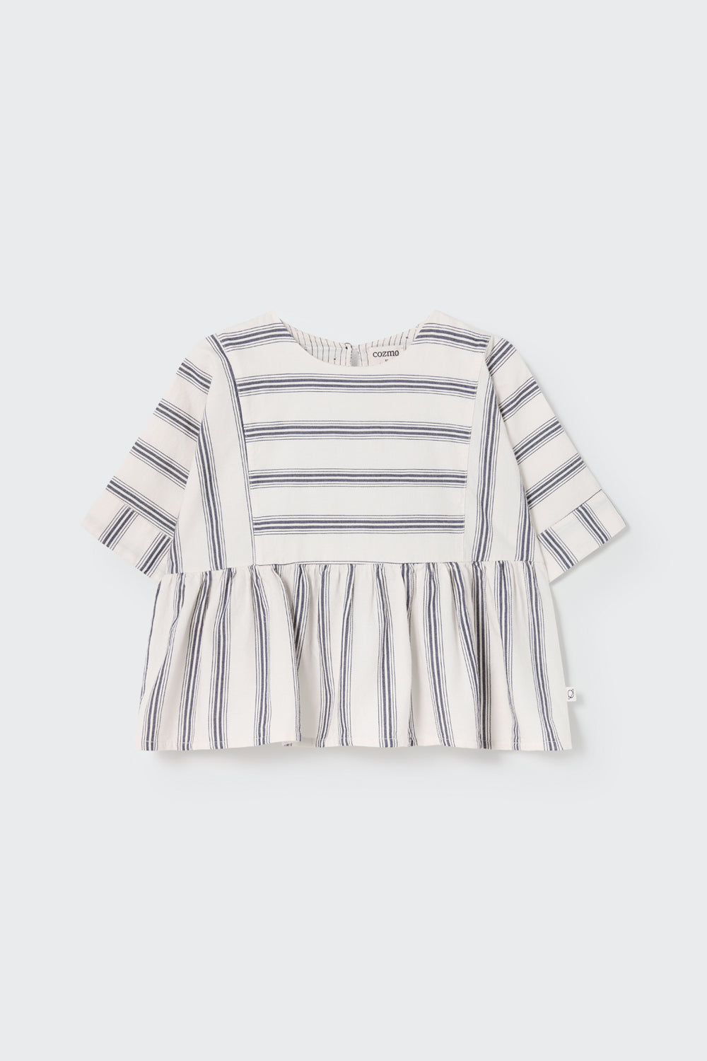 Girl's Organic Striped Top
