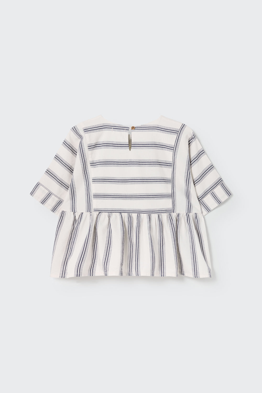 Girl's Organic Striped Top