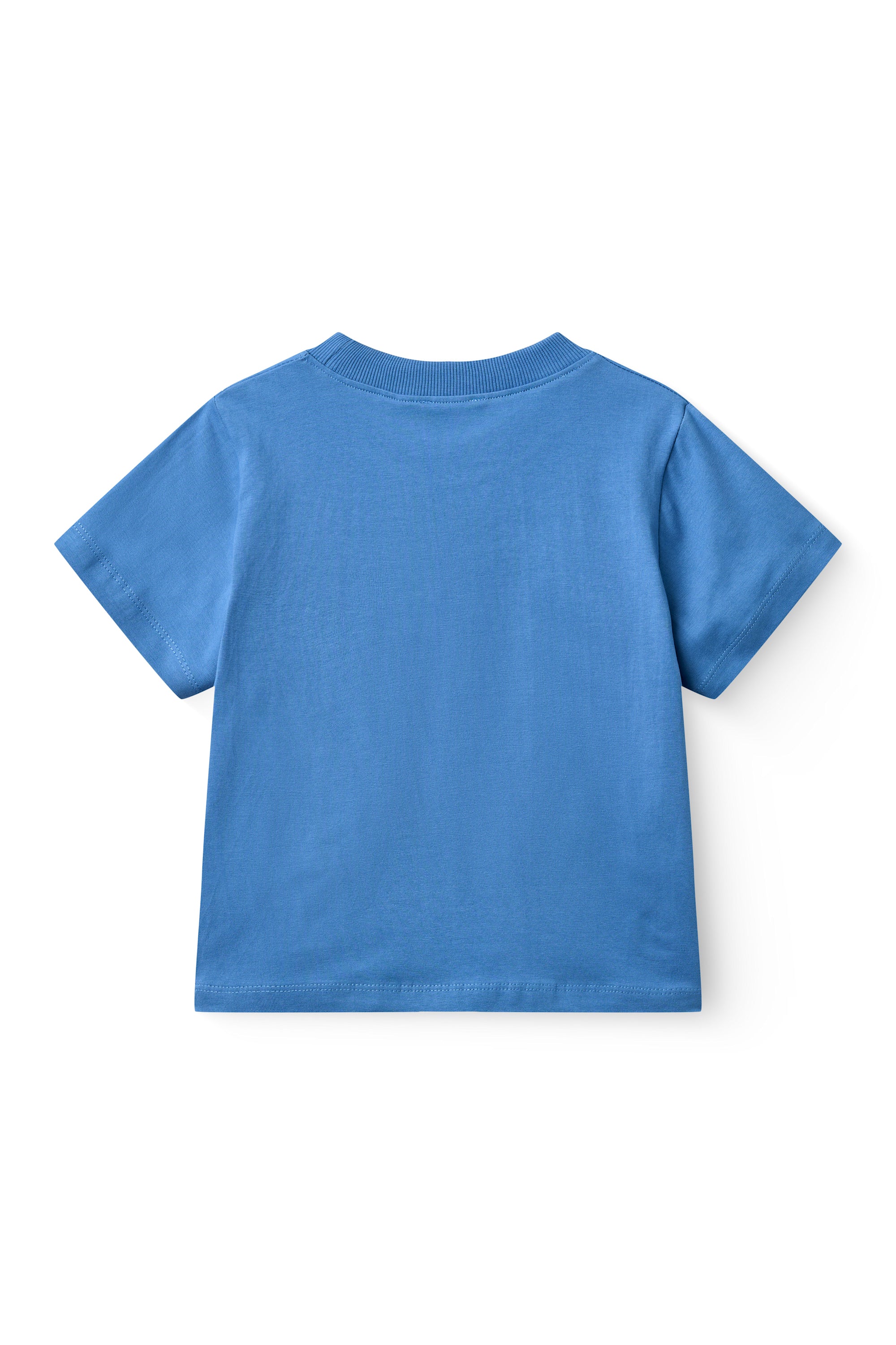 BOYS SS TEE W. KANGAROO EMB.