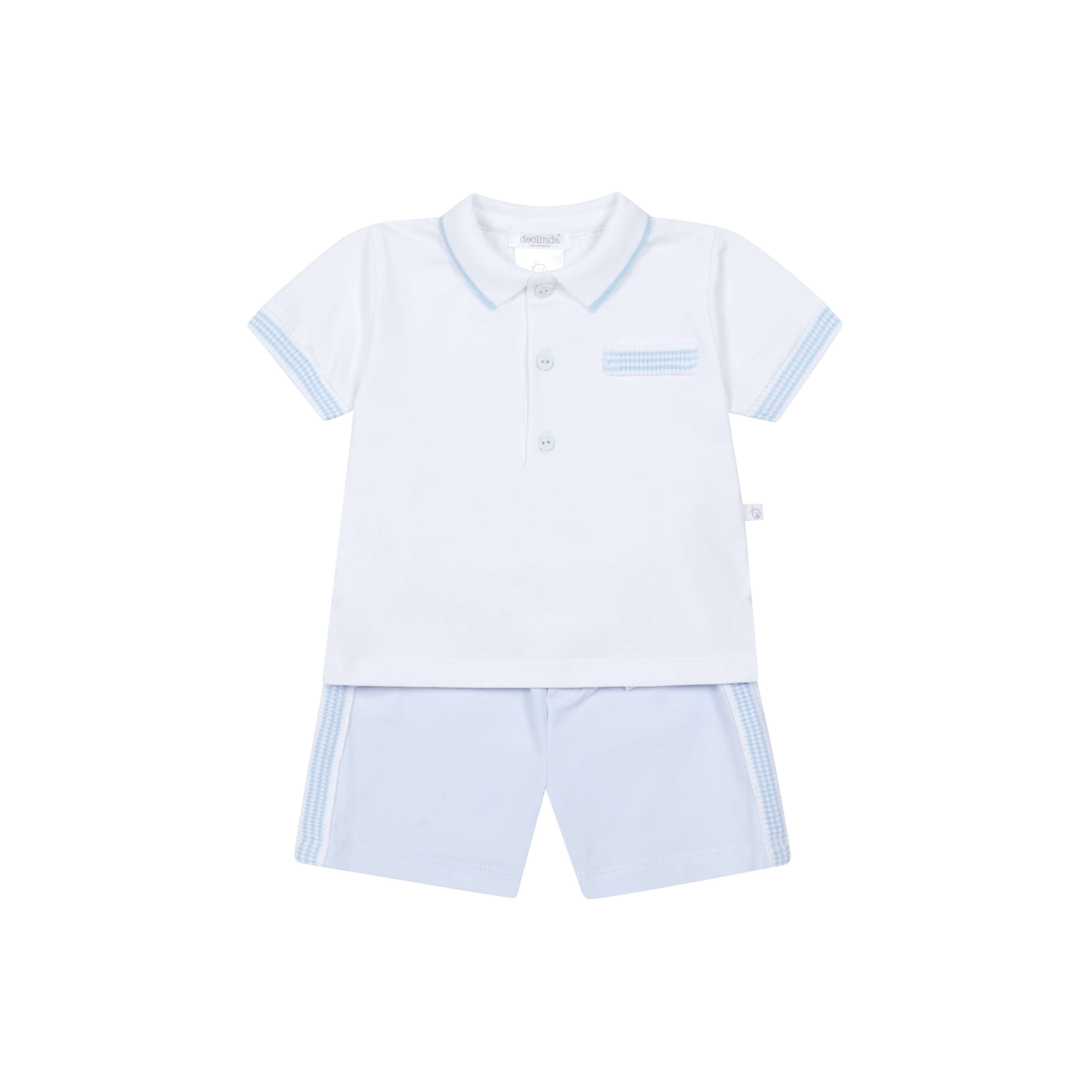 2 Piece Set Polo w/Shorts