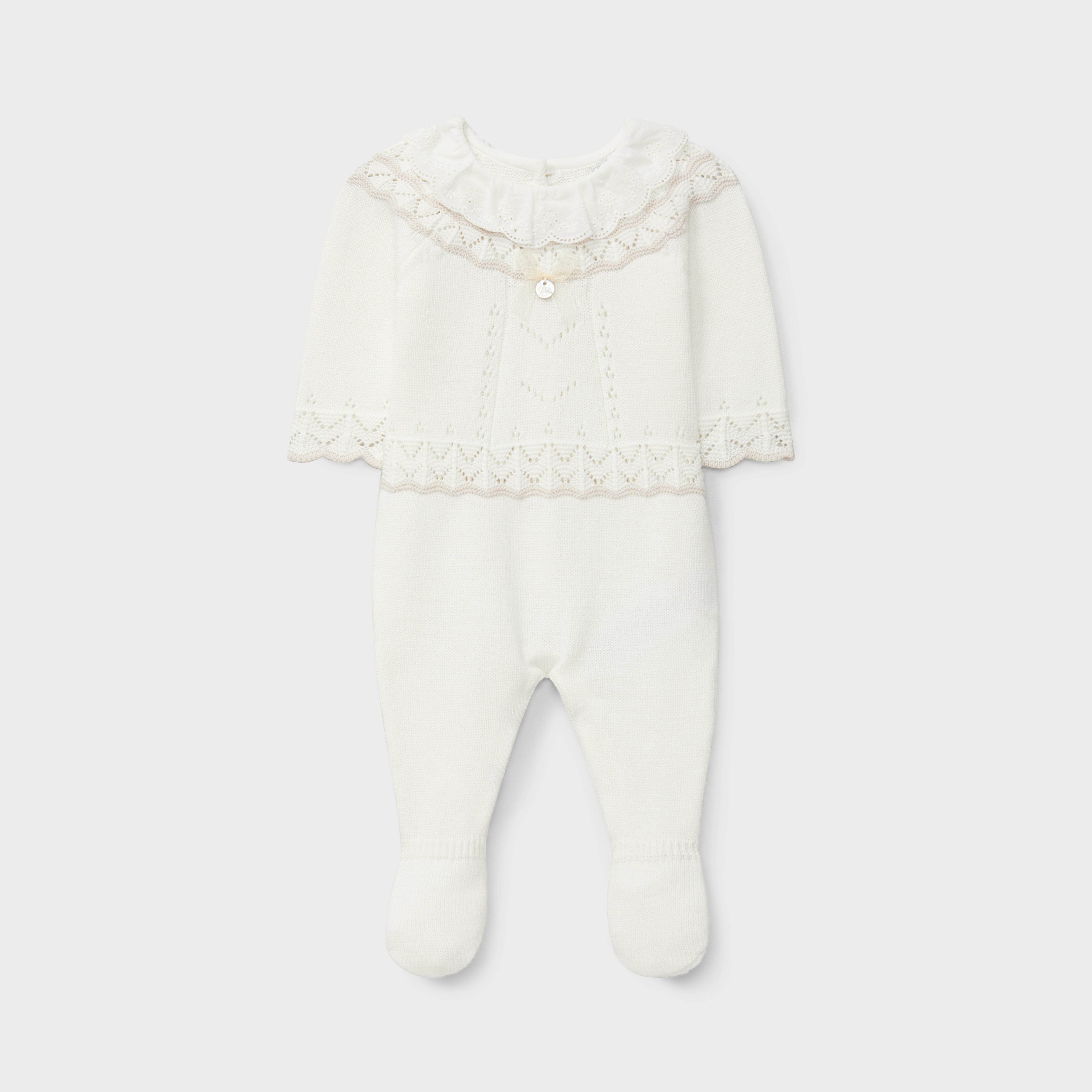 Girl's Baby Knit Footie
