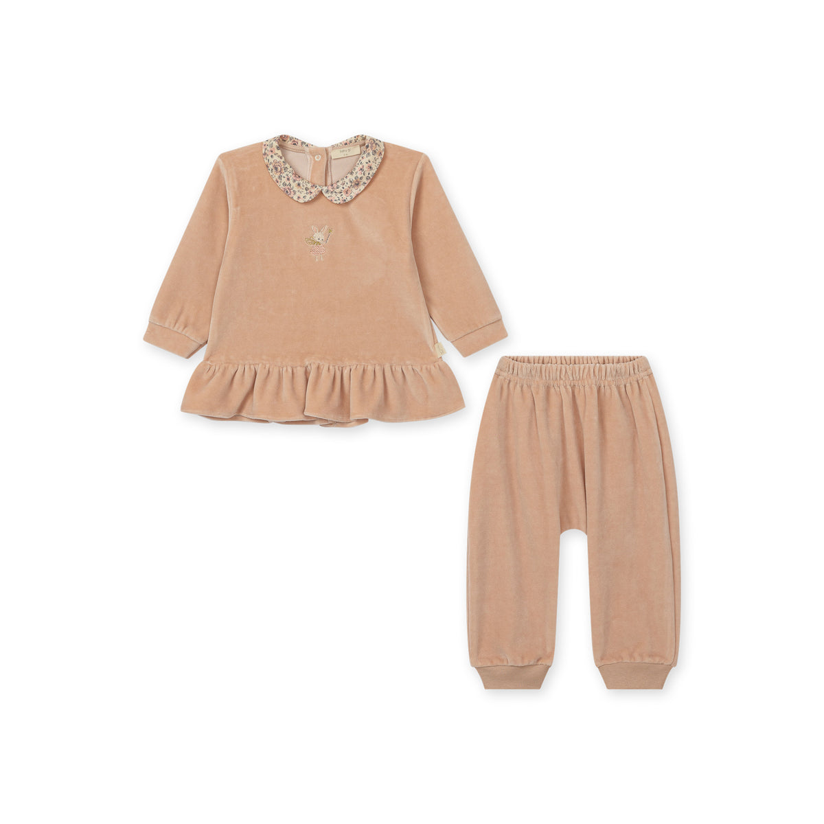 FAIRY 2PC VELOUR SET W/O FEET
