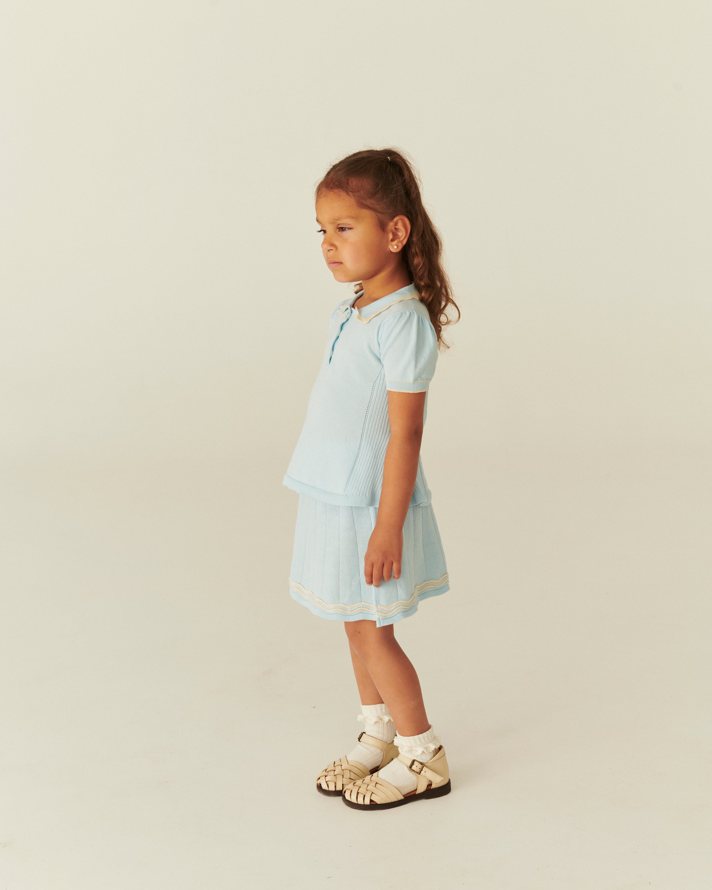 KNITTED PEPLUM BLOUSE