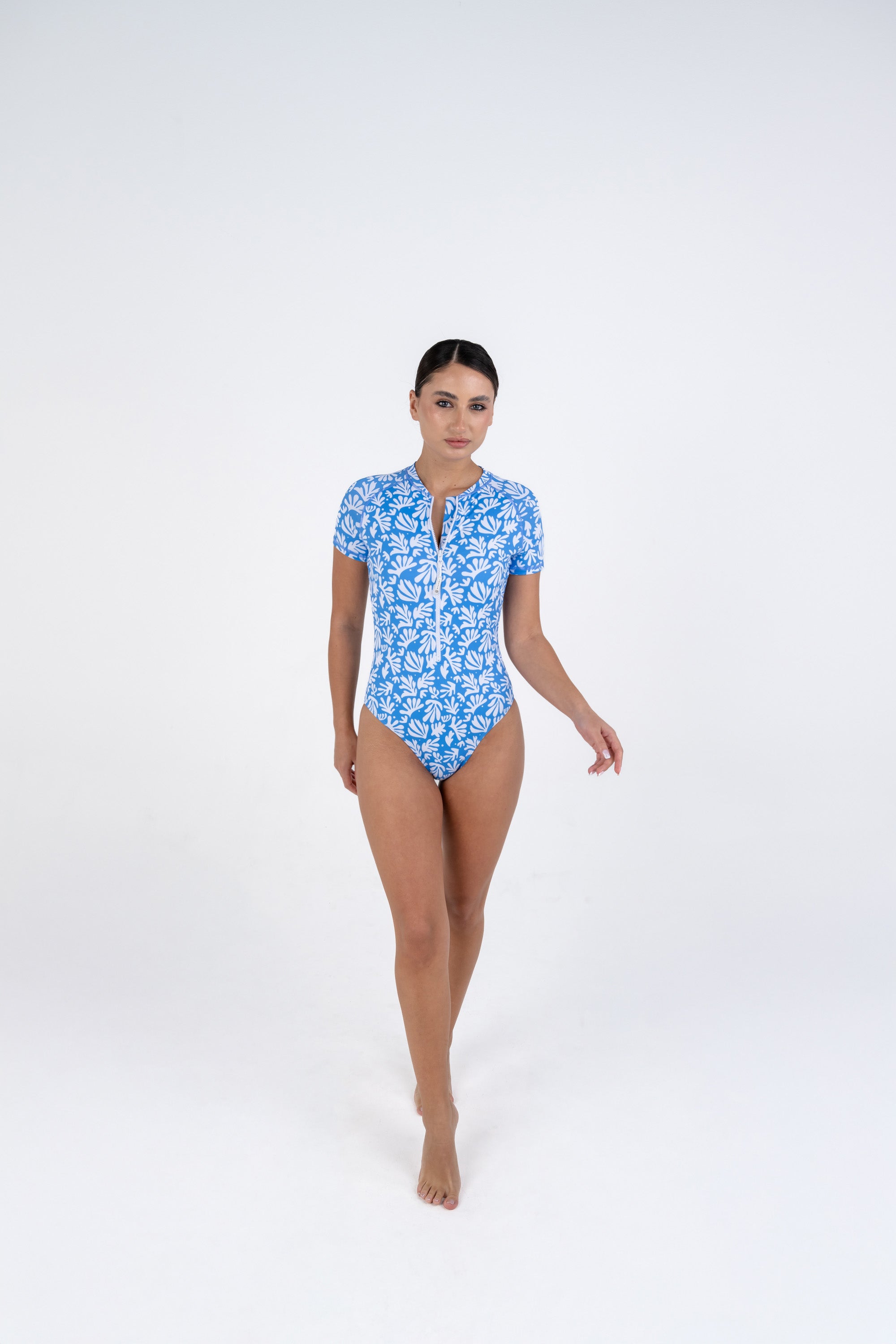 Woman's Swimsuit Short Sleeve