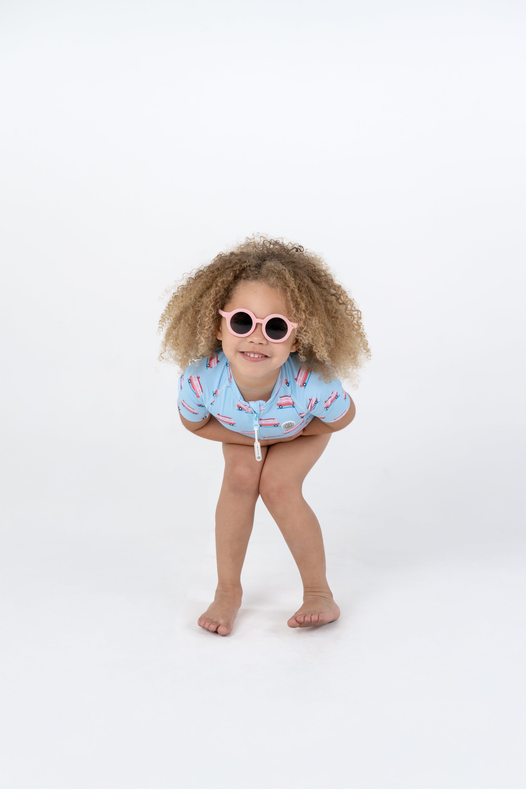 Girl's Swimsuit Short Sleeve