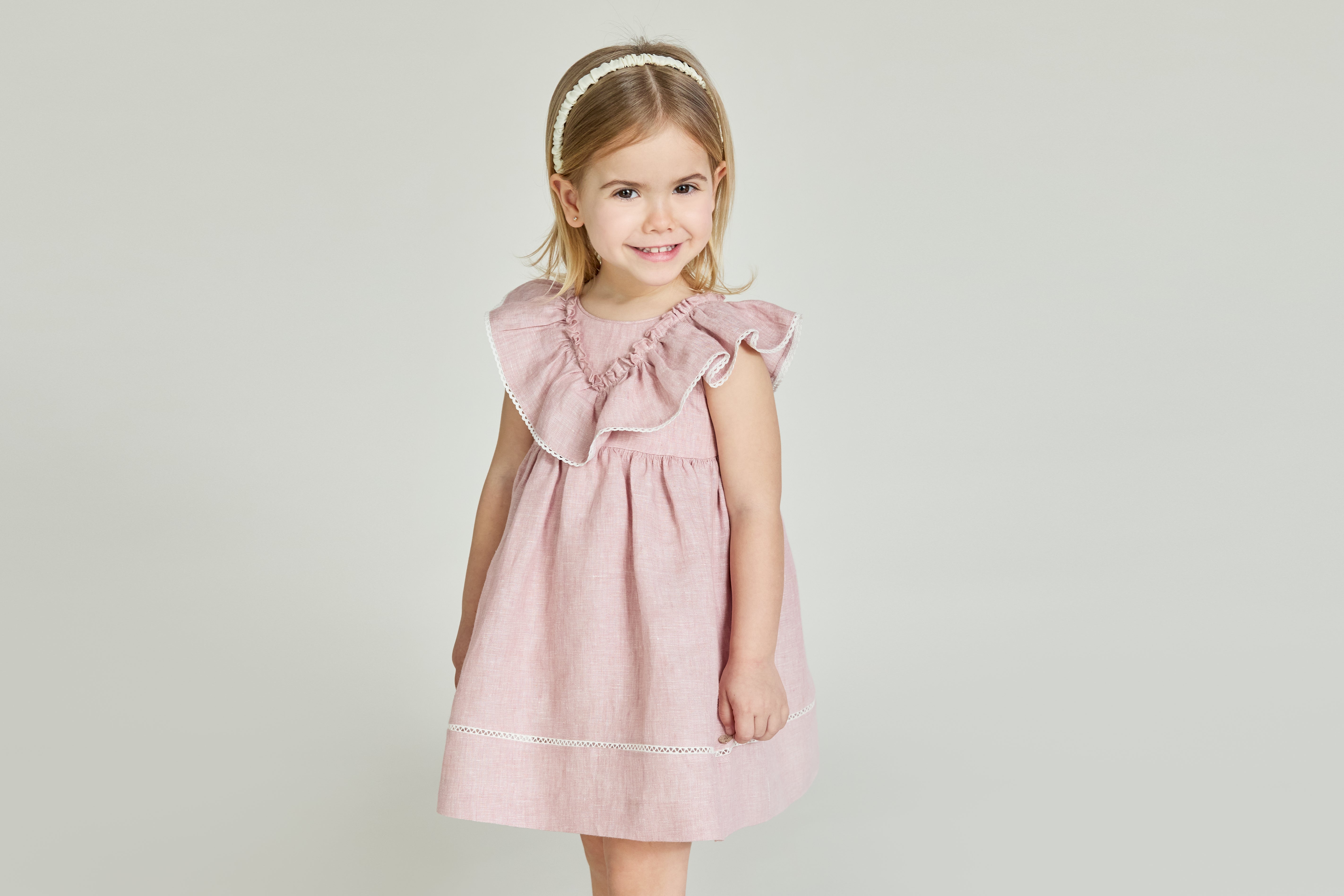 Girl's Dress (Woven Fabric) Siena