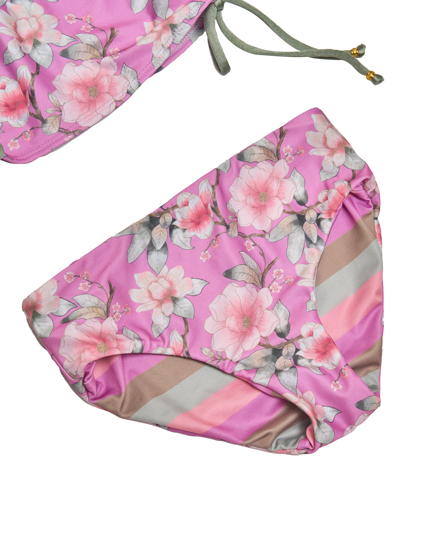 Side Ties Long Sleeve Swimwear