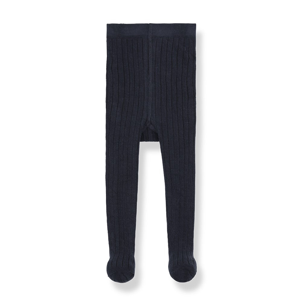 SIRACUSA RIBBED PLAIN TIGHTS