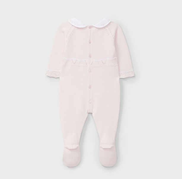 Baby Girl Knit Footie