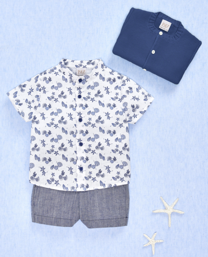 Boy's Printed shirt & shorts "RIAS"