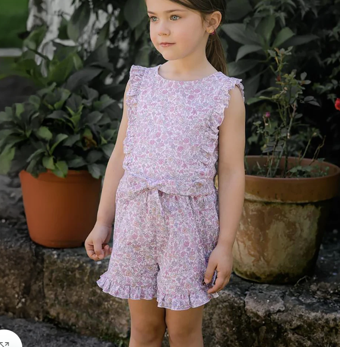 Girl's Jumpsuit "Clavel"