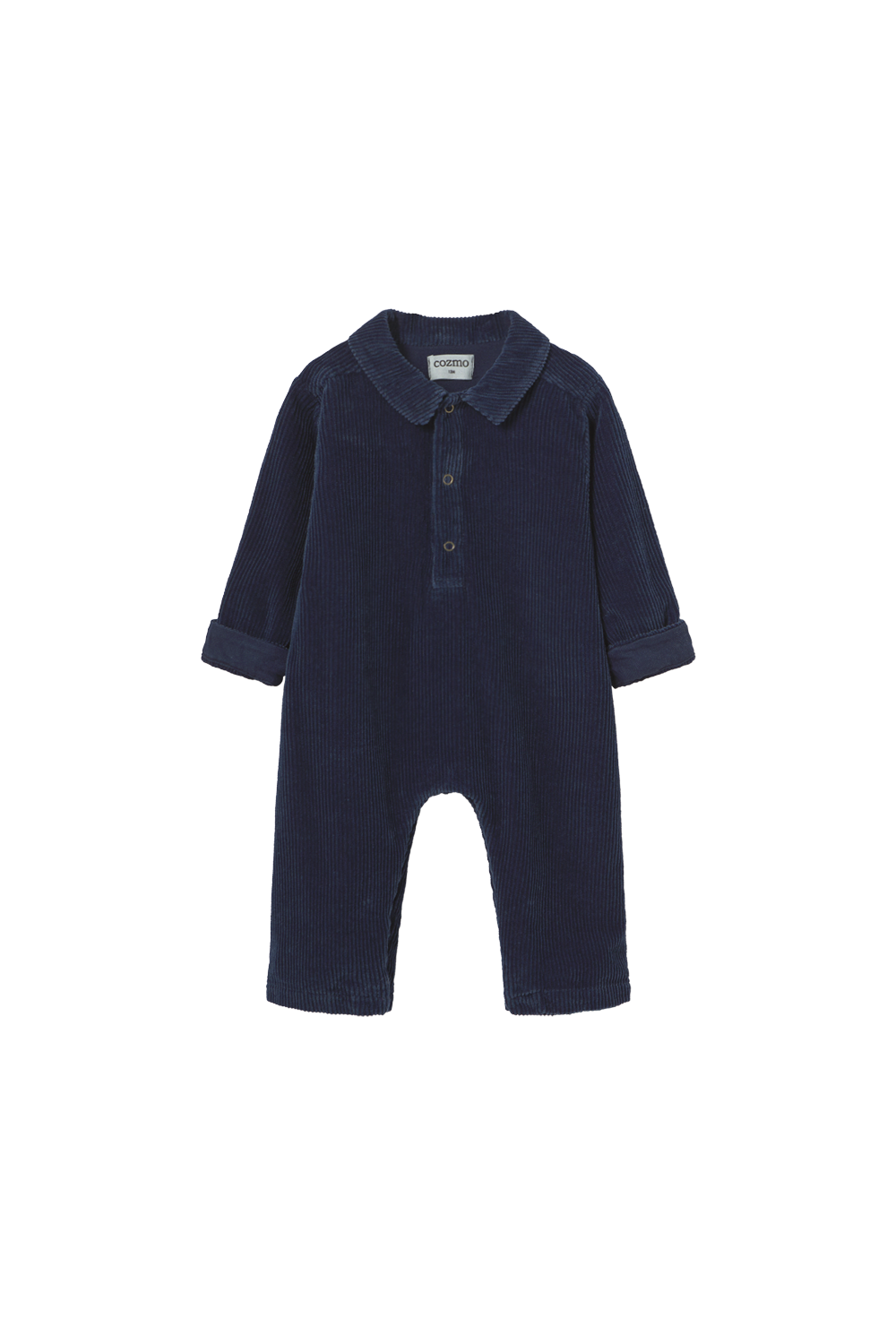 Denim Corduroy Baby Jumpsuit