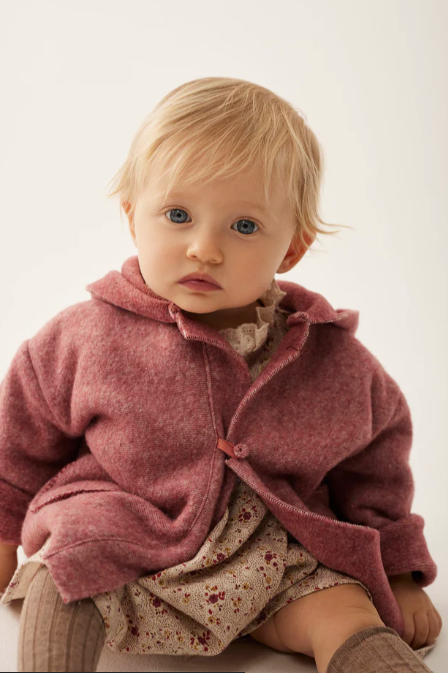 Soft Mélange Bamboo Tunis coat