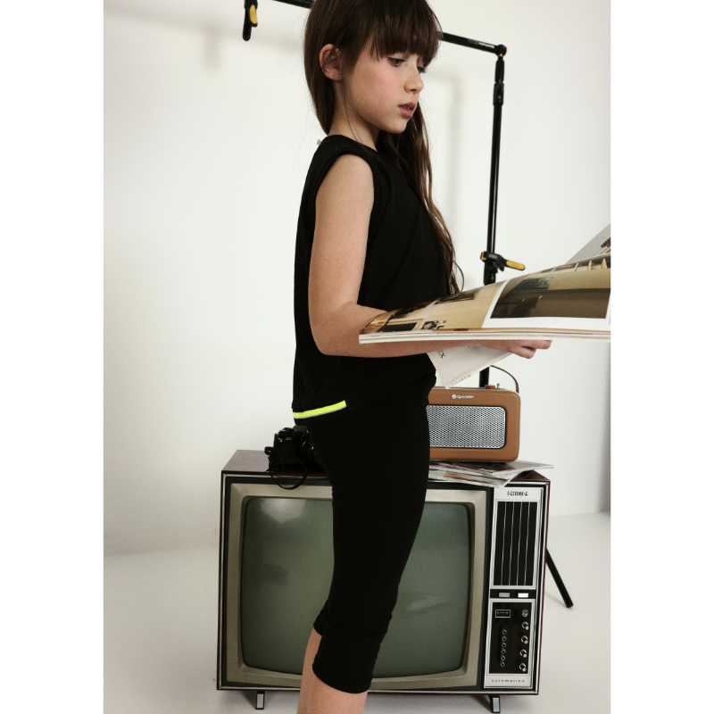 Stretch Knit T-Shirt