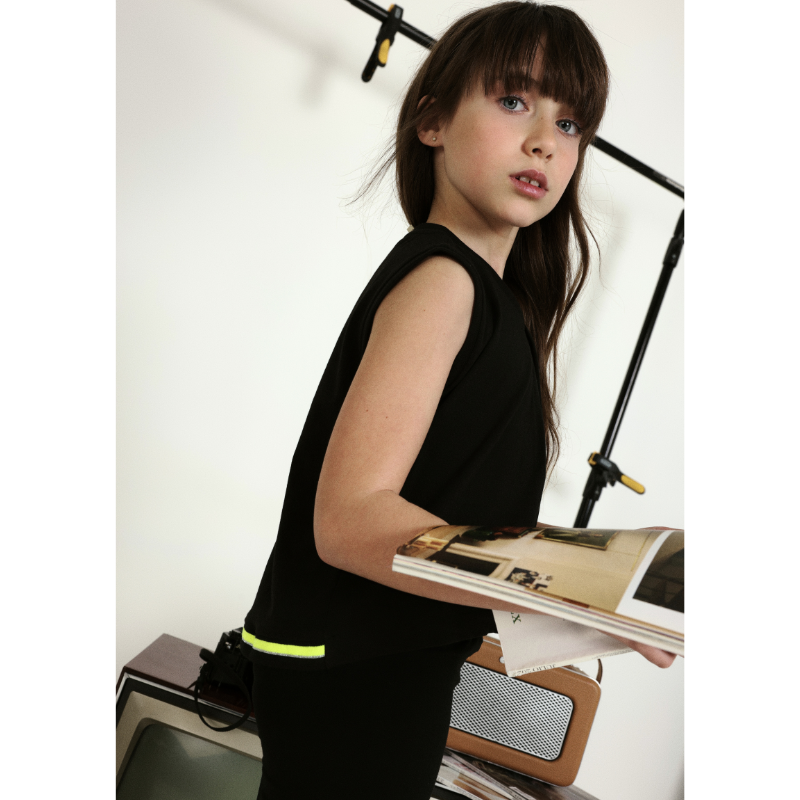 Stretch Knit T-Shirt